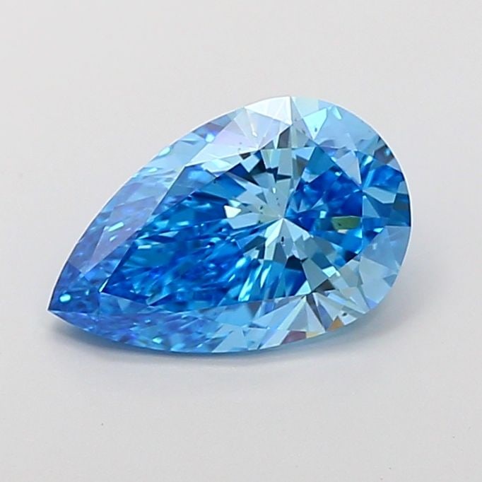 Loose Diamond - OVAL 3.03ct Fancy Vivid Blue VS1 (1 of 1)