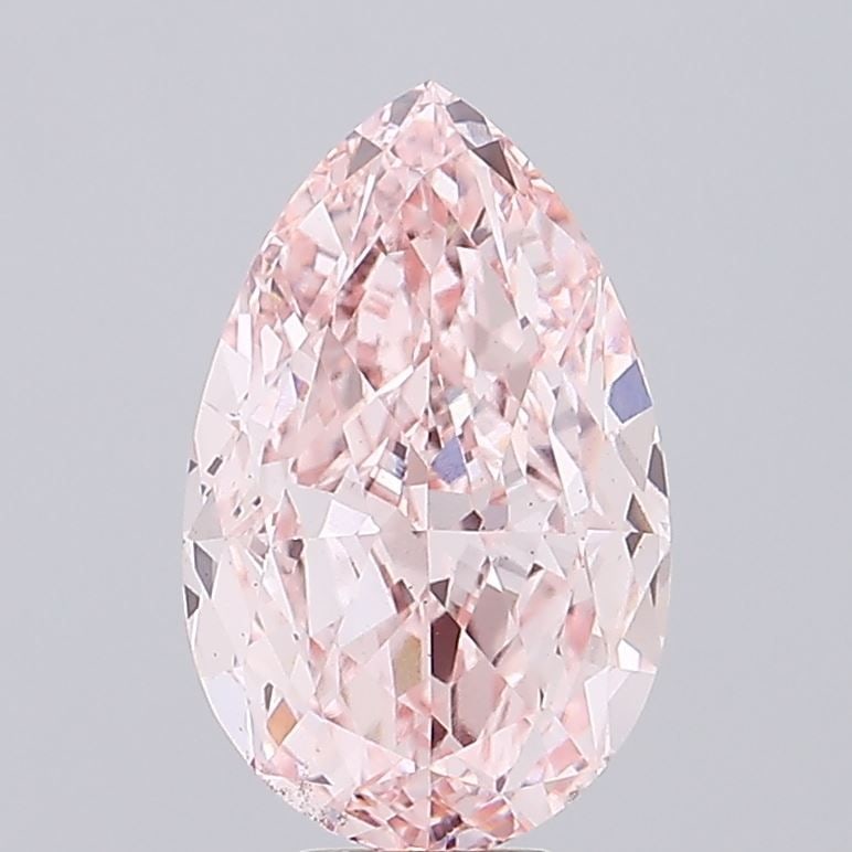 Loose Diamond - PEAR 10.18ct Fancy Intense Pink VS2: Loose Diamond - PEAR 10.18ct Fancy Intense Pink VS2 Source: This is a real non-mined Diamond that has been grown in a lab Shape: PEAR Carats: 10.18 Color: Fancy Intense Pink Certification: IGI Video: