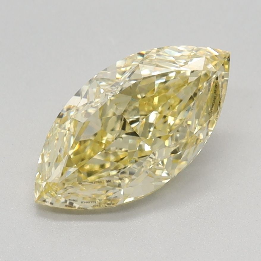 Loose Diamond - MARQUISE 1.21ct Fancy Intense Yellow VS1: Loose Diamond - MARQUISE 1.21ct Fancy Intense Yellow VS1 Source: This is a real non-mined Diamond that has been grown in a lab Shape: MARQUISE Carats: 1.21 Color: Fancy Intense Yellow Certification: