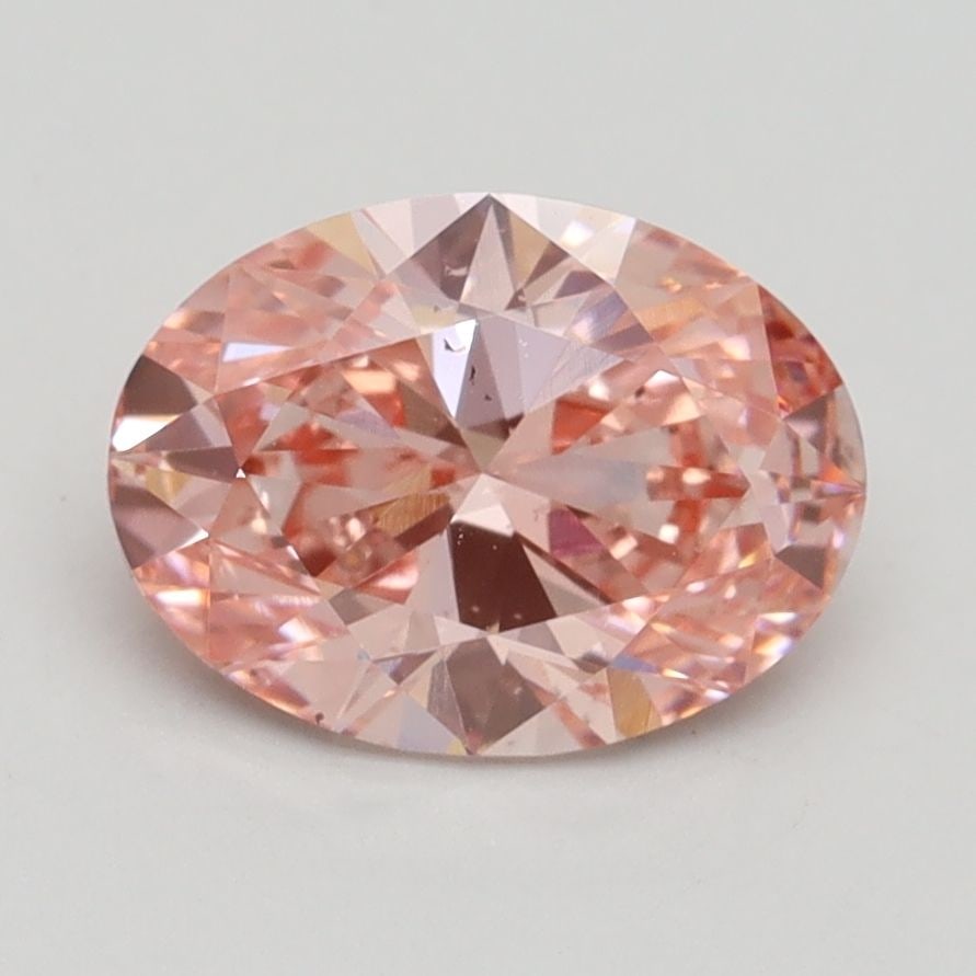 Loose Diamond - OVAL 1.81ct Fancy Intense Pink VS2: Loose Diamond - OVAL 1.81ct Fancy Intense Pink VS2 Source: This is a real non-mined Diamond that has been grown in a lab Shape: OVAL Carats: 1.81 Color: Fancy Intense Pink Certification: IGI Video: