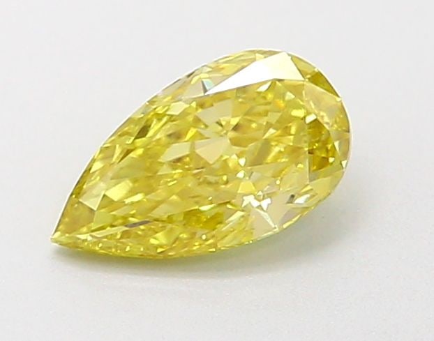 Loose Diamond - PEAR 0.47ct Fancy Intense Yellow VS1: Loose Diamond - PEAR 0.47ct Fancy Intense Yellow VS1 Source: This is a real non-mined Diamond that has been grown in a lab Shape: PEAR Carats: 0.47 Color: Fancy Intense Yellow Certification: IGI Video