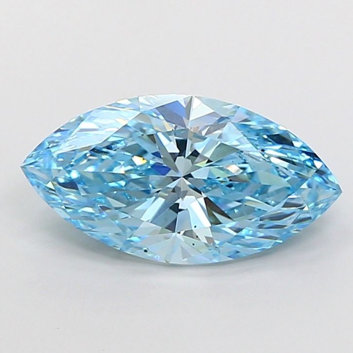 Loose Diamond - MARQUISE 3.02ct Fancy Vivid Blue VS2: Loose Diamond - MARQUISE 3.02ct Fancy Vivid Blue VS2 Source: This is a real non-mined Diamond that has been grown in a lab Shape: MARQUISE Carats: 3.02 Color: Fancy Vivid Blue Certification: IGI