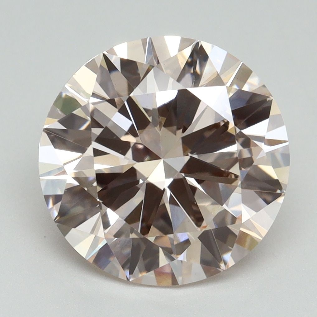 Loose Diamond - ROUND 4.5ct Fancy Light Pink VVS2: Loose Diamond - ROUND 4.5ct Fancy Light Pink VVS2 Source: This is a real non-mined Diamond that has been grown in a lab Shape: ROUND Carats: 4.5 Color: Fancy Light Pink Certification: IGI Video: