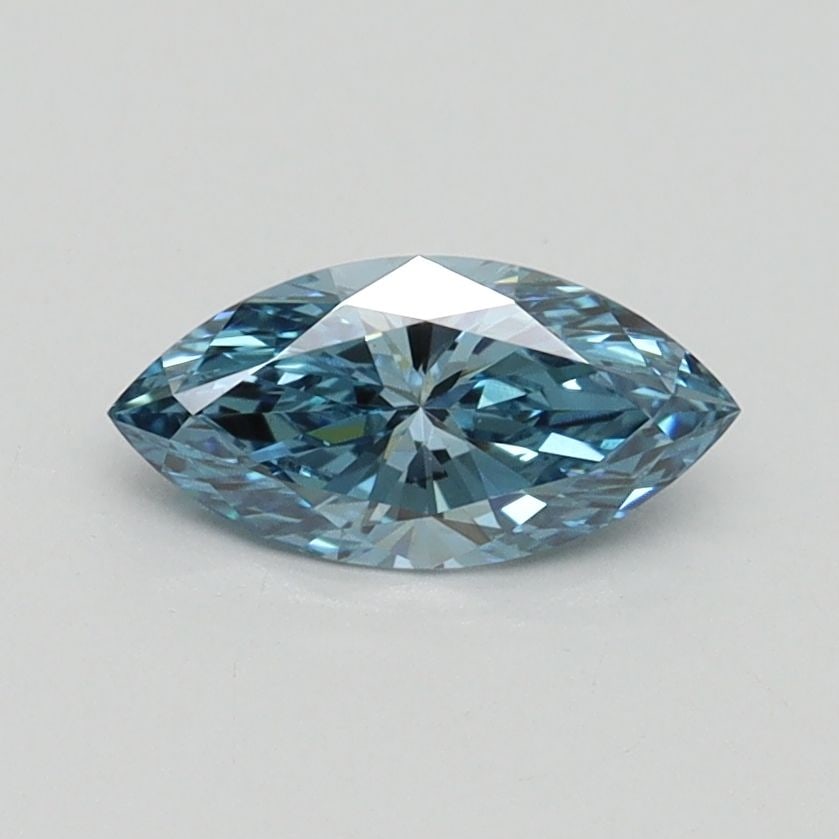 Loose Diamond - MARQUISE 0.54ct Fancy Vivid Blue VS1: Loose Diamond - MARQUISE 0.54ct Fancy Vivid Blue VS1 Source: This is a real non-mined Diamond that has been grown in a lab Shape: MARQUISE Carats: 0.54 Color: Fancy Vivid Blue Certification: IGI
