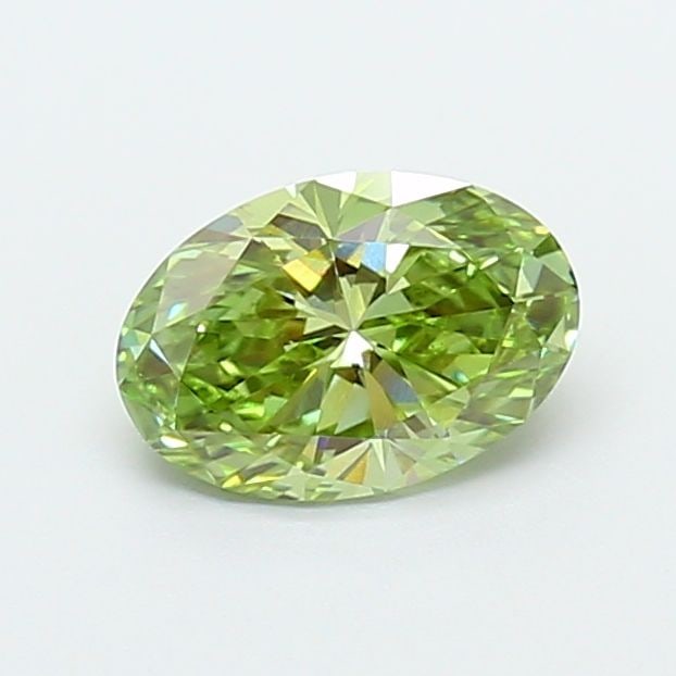 Loose Diamond - OVAL 1.15ct Fancy Intense Green VS1: Loose Diamond - OVAL 1.15ct Fancy Intense Green VS1 Source: This is a real non-mined Diamond that has been grown in a lab Shape: OVAL Carats: 1.15 Color: Fancy Intense Green Certification: NONE Video: