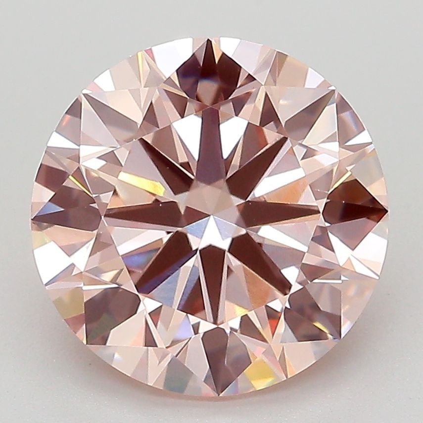 Loose Diamond - ROUND 4.0ct Fancy Pink VVS2: Loose Diamond - ROUND 4.0ct Fancy Pink VVS2 Source: This is a real non-mined Diamond that has been grown in a lab Shape: ROUND Carats: 4.0 Color: Fancy Pink Certification: IGI Video:
