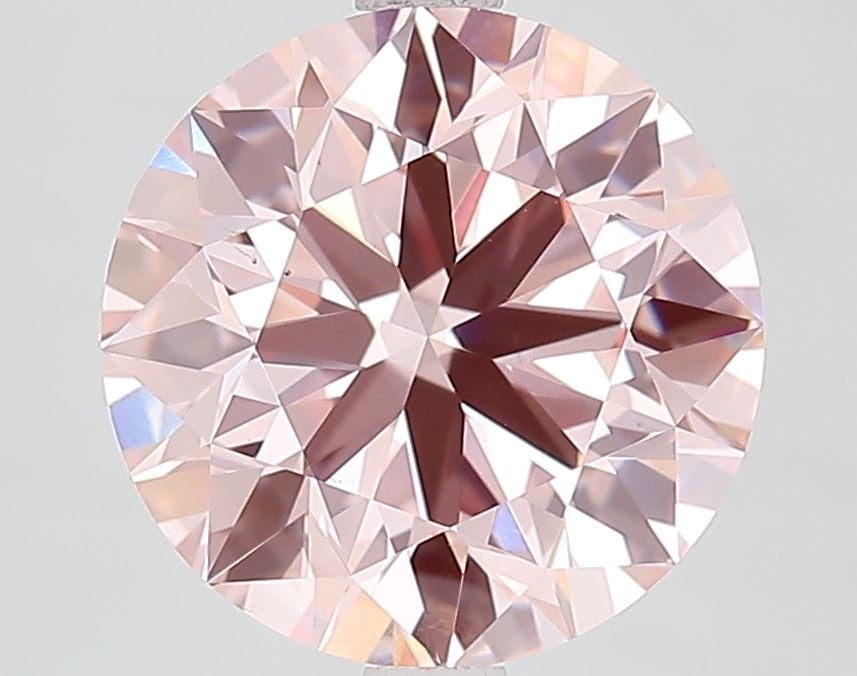 Ideal Loose Diamond - ROUND 3.67ct Fancy Vivid Pink VS1: Ideal Loose Diamond - ROUND 3.67ct Fancy Vivid Pink VS1 Source: This is a real non-mined Diamond that has been grown in a lab Shape: ROUND Carats: 3.67 Color: Fancy Vivid Pink Certification: IGI Video