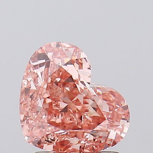 Loose Diamond - HEART 1.6ct Fancy Vivid Pink VVS2: Loose Diamond - HEART 1.6ct Fancy Vivid Pink VVS2 Source: This is a real non-mined Diamond that has been grown in a lab Shape: HEART Carats: 1.6 Color: Fancy Vivid Pink Certification: IGI Additional i