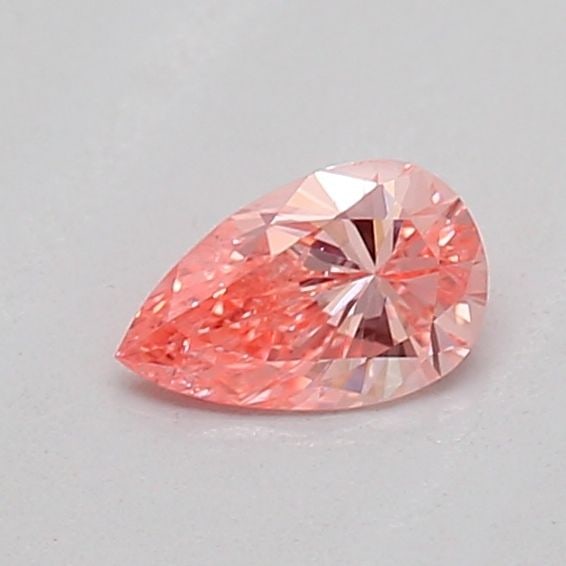 Loose Diamond - PEAR 0.19ct Fancy Vivid Pink SI1: Loose Diamond - PEAR 0.19ct Fancy Vivid Pink SI1 Source: This is a real non-mined Diamond that has been grown in a lab Shape: PEAR Carats: 0.19 Color: Fancy Vivid Pink Certification: IGI Video: