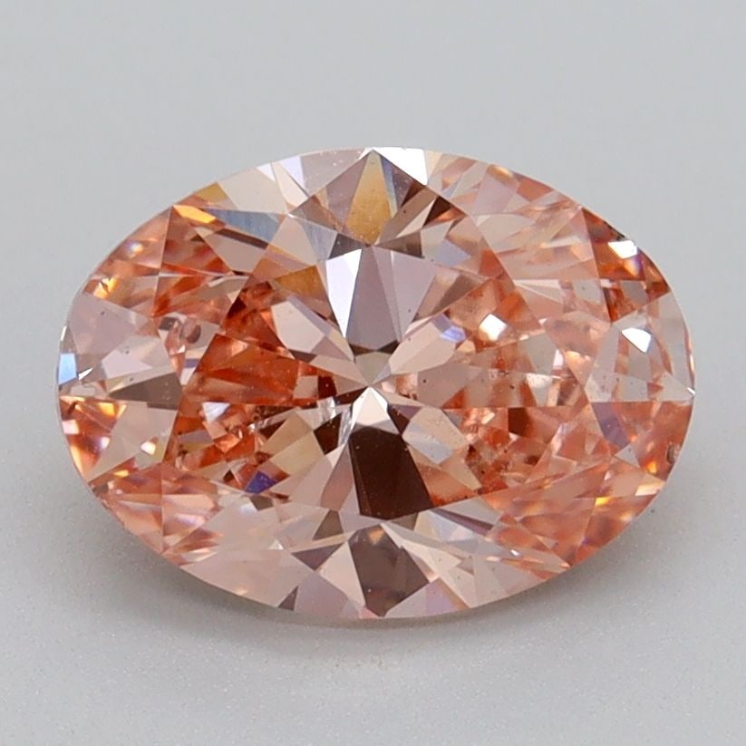 Loose Diamond - OVAL 2.0ct Fancy Intense Pink SI2: Loose Diamond - OVAL 2.0ct Fancy Intense Pink SI2 Source: This is a real non-mined Diamond that has been grown in a lab Shape: OVAL Carats: 2.0 Color: Fancy Intense Pink Certification: IGI Video: