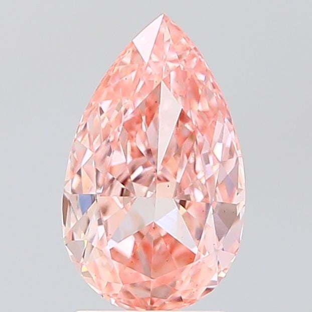 Loose Diamond - PEAR 1.92ct Fancy Vivid Pink VS1: Loose Diamond - PEAR 1.92ct Fancy Vivid Pink VS1 Source: This is a real non-mined Diamond that has been grown in a lab Shape: PEAR Carats: 1.92 Color: Fancy Vivid Pink Certification: IGI Video: