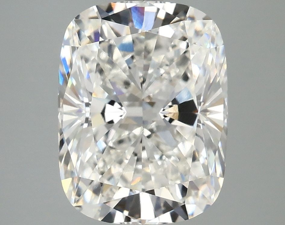 Loose Diamond - CUSHION MODIFIED 4.07ct F VVS2: Loose Diamond - CUSHION MODIFIED 4.07ct F VVS2 Source: This is a real non-mined Diamond that has been grown in a lab Shape: CUSHION MODIFIED Carats: 4.07 Color: F Clarity: VVS2 Certification: IGI Vide