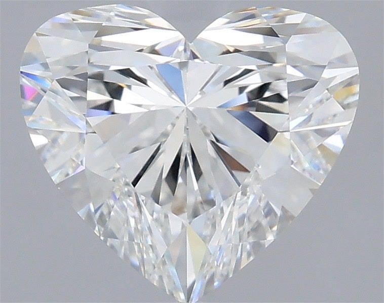Loose Diamond - HEART 2.7ct F VVS2: Loose Diamond - HEART 2.7ct F VVS2 Source: This is a real non-mined Diamond that has been grown in a lab Shape: HEART Carats: 2.7 Color: F Clarity: VVS2 Certification: IGI Additional images available 