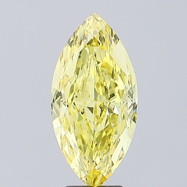 Loose Diamond - MARQUISE 5.0ct Fancy Intense Yellow VS1: Loose Diamond - MARQUISE 5.0ct Fancy Intense Yellow VS1 Source: This is a real non-mined Diamond that has been grown in a lab Shape: MARQUISE Carats: 5.0 Color: Fancy Intense Yellow Certification: IGI