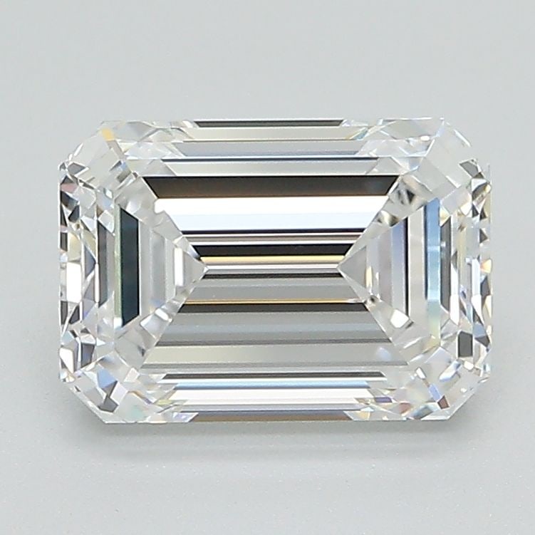 Loose Diamond - EMERALD 2.08ct D VVS2: Loose Diamond - EMERALD 2.08ct D VVS2 Source: This is a real non-mined Diamond that has been grown in a lab Shape: EMERALD Carats: 2.08 Color: D Clarity: VVS2 Certification: IGI Video: