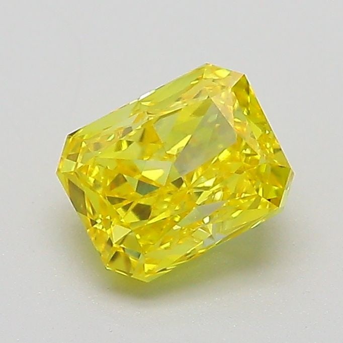 Loose Diamond - RADIANT 1.01ct Fancy Vivid Yellow VVS1: Loose Diamond - RADIANT 1.01ct Fancy Vivid Yellow VVS1 Source: This is a real non-mined Diamond that has been grown in a lab Shape: RADIANT Carats: 1.01 Color: Fancy Vivid Yellow Certification: IGI Vi