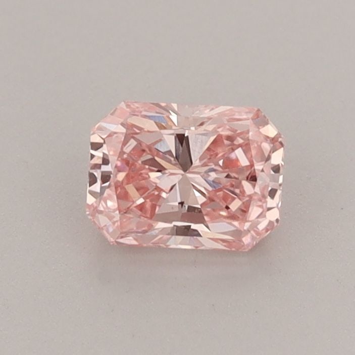 Loose Diamond - RADIANT 0.51ct Fancy Vivid Pink VS1: Loose Diamond - RADIANT 0.51ct Fancy Vivid Pink VS1 Source: This is a real non-mined Diamond that has been grown in a lab Shape: RADIANT Carats: 0.51 Color: Fancy Vivid Pink Certification: IGI Video: