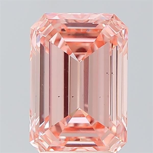 Loose Diamond - EMERALD 3.08ct Fancy Intense Pink VS2: Loose Diamond - EMERALD 3.08ct Fancy Intense Pink VS2 Source: This is a real non-mined Diamond that has been grown in a lab Shape: EMERALD Carats: 3.08 Color: Fancy Intense Pink Certification: IGI Vid