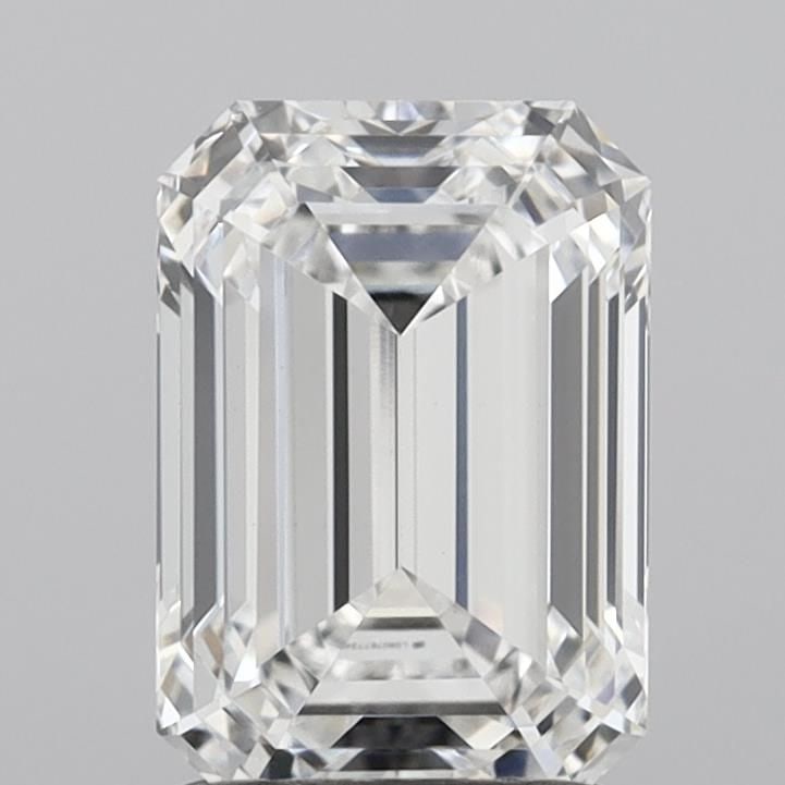 Loose Diamond - EMERALD 2.02ct E VVS2: Loose Diamond - EMERALD 2.02ct E VVS2 Source: This is a real non-mined Diamond that has been grown in a lab Shape: EMERALD Carats: 2.02 Color: E Clarity: VVS2 Certification: IGI Video: Video Link