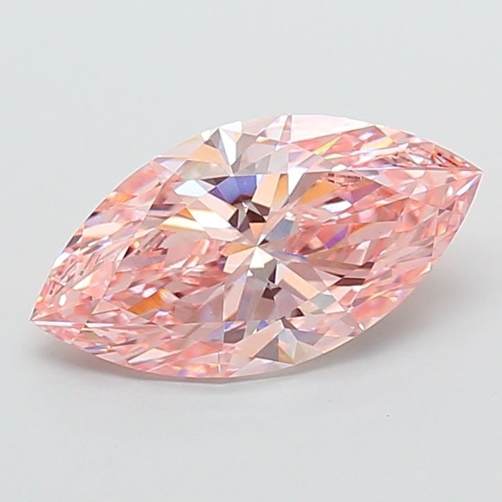 Loose Diamond - MARQUISE 2.6ct Fancy Intense Pink VVS2: Loose Diamond - MARQUISE 2.6ct Fancy Intense Pink VVS2 Source: This is a real non-mined Diamond that has been grown in a lab Shape: MARQUISE Carats: 2.6 Color: Fancy Intense Pink Certification: IGI Vi