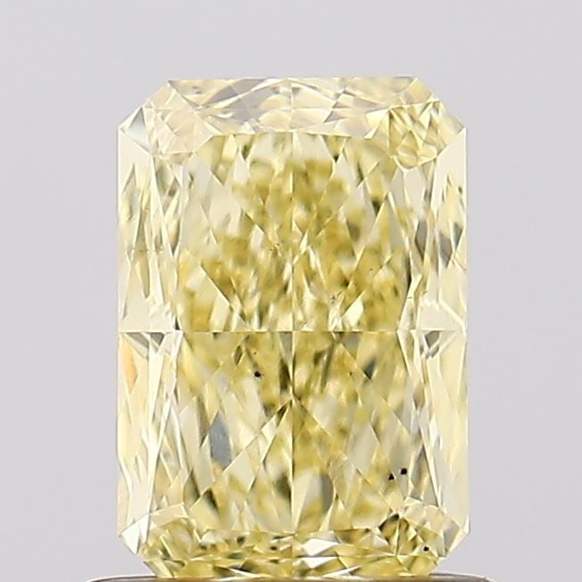 Loose Diamond - RADIANT 1.05ct Fancy Intense Yellow VS2: Loose Diamond - RADIANT 1.05ct Fancy Intense Yellow VS2 Source: This is a real non-mined Diamond that has been grown in a lab Shape: RADIANT Carats: 1.05 Color: Fancy Intense Yellow Certification: