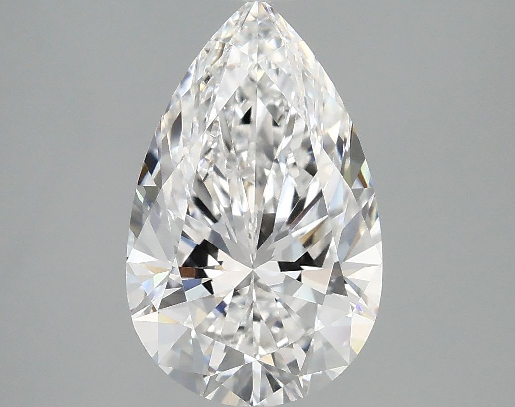 Loose Diamond - PEAR 2.54ct E VVS2: Loose Diamond - PEAR 2.54ct E VVS2 Source: This is a real non-mined Diamond that has been grown in a lab Shape: PEAR Carats: 2.54 Color: E Clarity: VVS2 Certification: IGI Video: