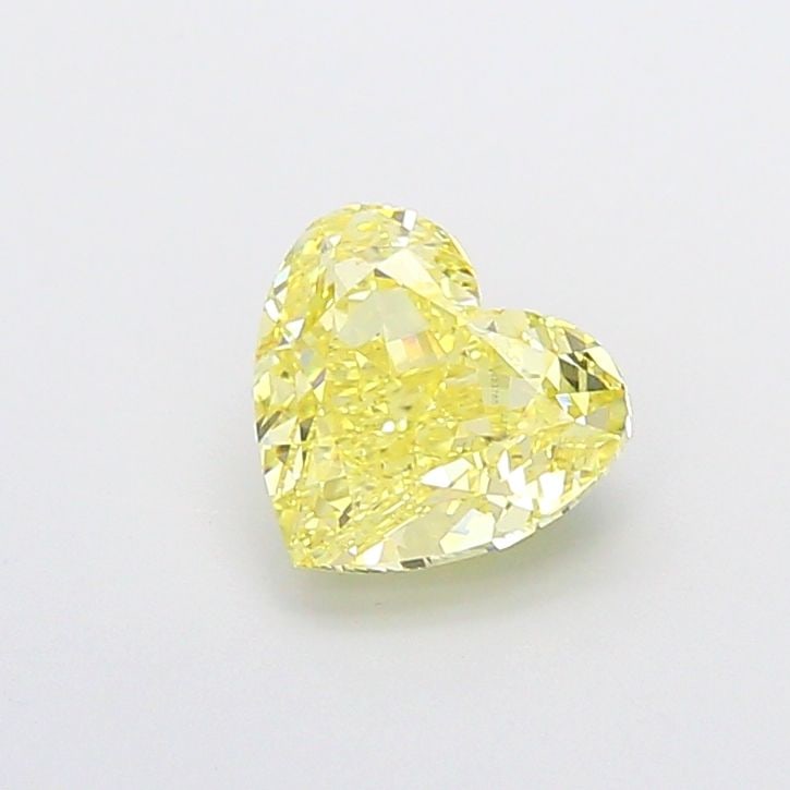 Loose Diamond - HEART 2.01ct Fancy Intense Yellow VS1: Loose Diamond - HEART 2.01ct Fancy Intense Yellow VS1 Source: This is a real non-mined Diamond that has been grown in a lab Shape: HEART Carats: 2.01 Color: Fancy Intense Yellow Certification: IGI Vid