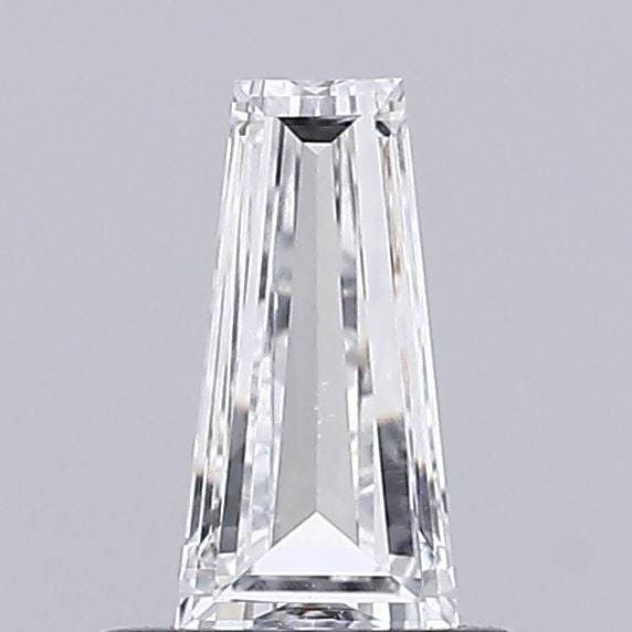 Loose Diamond - TAPERED BAGUETTE 0.54ct E VS1: Loose Diamond - TAPERED BAGUETTE 0.54ct E VS1 Source: This is a real non-mined Diamond that has been grown in a lab Shape: TAPERED BAGUETTE Carats: 0.54 Color: E Clarity: VS1 Certification: IGI Video: