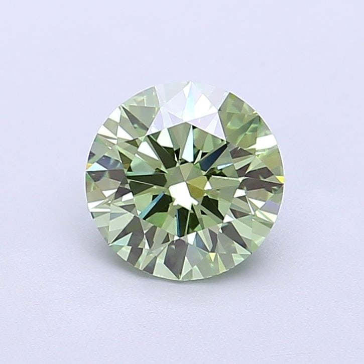 Ideal Loose Diamond - ROUND 1.15ct Fancy Vivid Green VS1: Ideal Loose Diamond - ROUND 1.15ct Fancy Vivid Green VS1 Source: This is a real non-mined Diamond that has been grown in a lab Shape: ROUND Carats: 1.15 Color: Fancy Vivid Green Certification: IGI Vid
