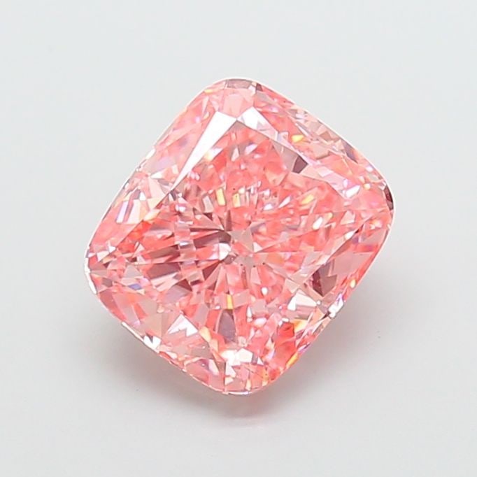 Loose Diamond - CUSHION MODIFIED 4.01ct Fancy Vivid Pink VS2: Loose Diamond - CUSHION MODIFIED 4.01ct Fancy Vivid Pink VS2 Source: This is a real non-mined Diamond that has been grown in a lab Shape: CUSHION MODIFIED Carats: 4.01 Color: Fancy Vivid Pink Certific