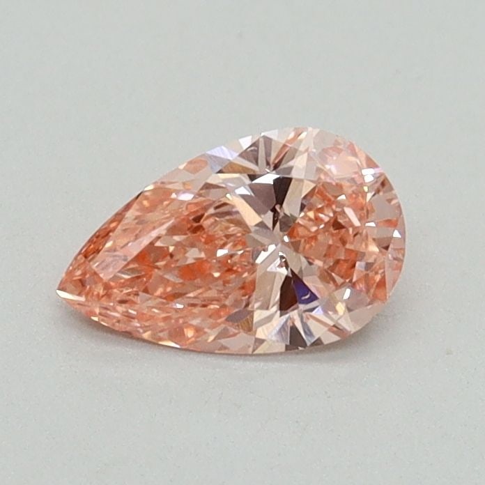 Loose Diamond - PEAR 0.43ct Fancy Vivid Pink SI1 (1 of 1)