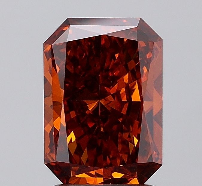 Loose Diamond - RADIANT 2.06ct Fancy Deep Orange VVS2 (1 of 1)