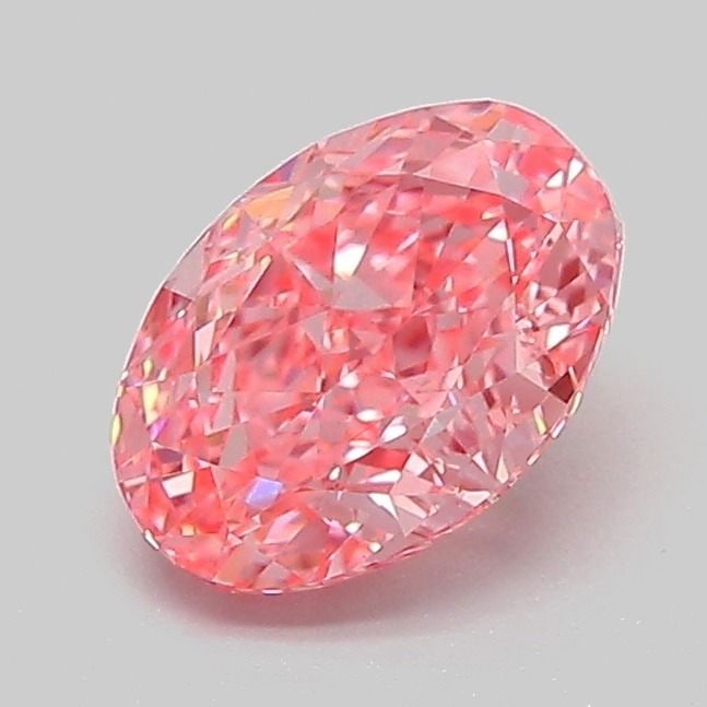 Loose Diamond - OVAL 1.1ct Fancy Vivid Pink VS1: Loose Diamond - OVAL 1.1ct Fancy Vivid Pink VS1 Source: This is a real non-mined Diamond that has been grown in a lab Shape: OVAL Carats: 1.1 Color: Fancy Vivid Pink Certification: IGI Video: