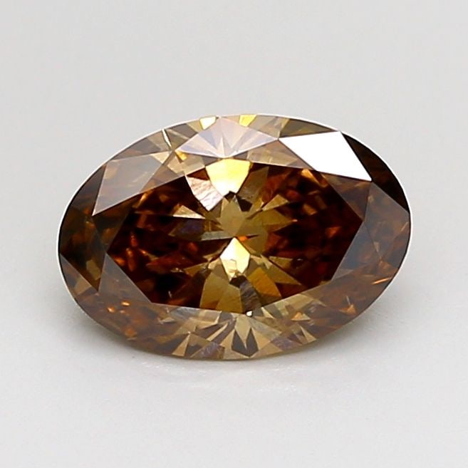 Loose Diamond - OVAL 2.53ct Fancy Deep Brown VS2: Loose Diamond - OVAL 2.53ct Fancy Deep Brown VS2 Source: This is a real non-mined Diamond that has been grown in a lab Shape: OVAL Carats: 2.53 Color: Fancy Deep Brown Certification: IGI Video: