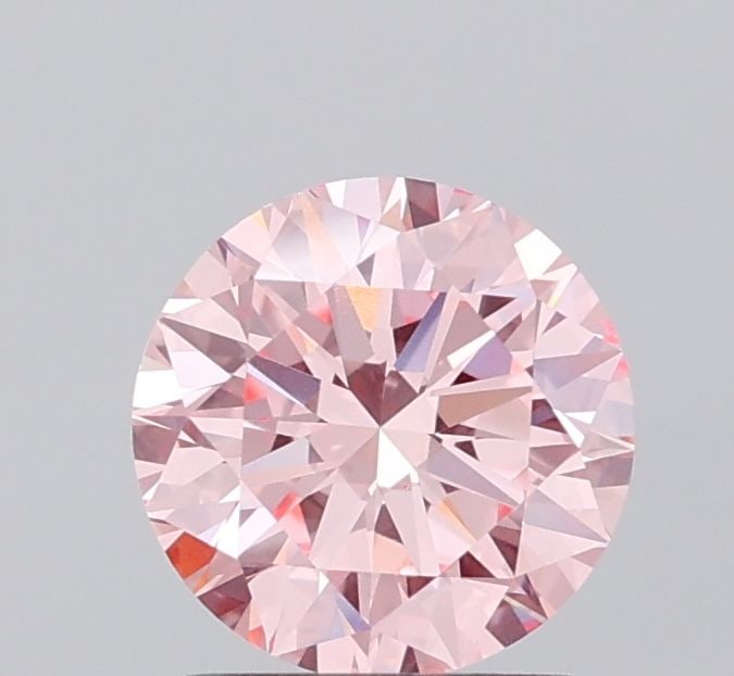 Loose Diamond - ROUND 1.55ct Fancy Intense Pink VVS2: Loose Diamond - ROUND 1.55ct Fancy Intense Pink VVS2 Source: This is a real non-mined Diamond that has been grown in a lab Shape: ROUND Carats: 1.55 Color: Fancy Intense Pink Certification: IGI Additi