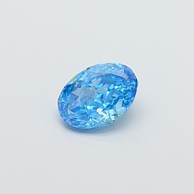 Loose Diamond - OVAL 0.86ct Fancy Vivid Blue VS1: Loose Diamond - OVAL 0.86ct Fancy Vivid Blue VS1 Source: This is a real non-mined Diamond that has been grown in a lab Shape: OVAL Carats: 0.86 Color: Fancy Vivid Blue Certification: IGI Video: