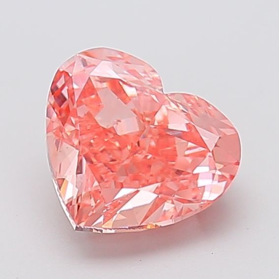 Loose Diamond - HEART 2.49ct Fancy Vivid Pink VS1: Loose Diamond - HEART 2.49ct Fancy Vivid Pink VS1 Source: This is a real non-mined Diamond that has been grown in a lab Shape: HEART Carats: 2.49 Color: Fancy Vivid Pink Certification: IGI Video: