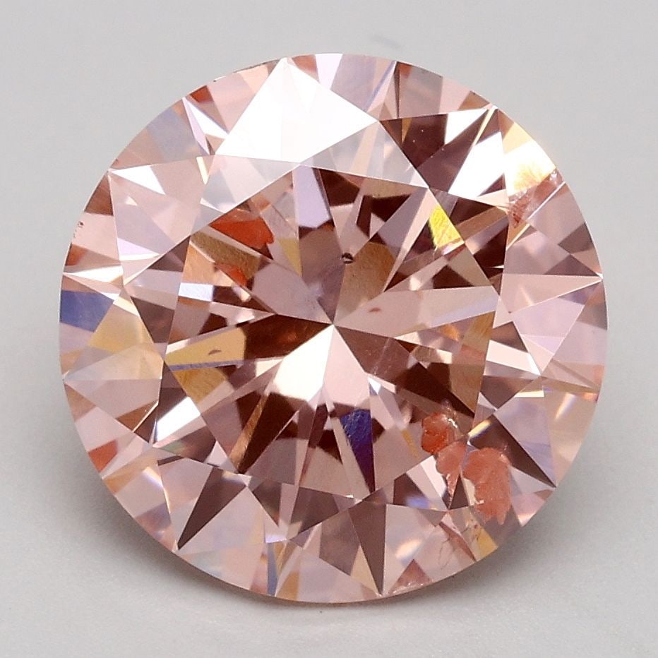 Loose Diamond - ROUND 3.0ct Fancy Intense Pink SI2: Loose Diamond - ROUND 3.0ct Fancy Intense Pink SI2 Source: This is a real non-mined Diamond that has been grown in a lab Shape: ROUND Carats: 3.0 Color: Fancy Intense Pink Certification: IGI Video: