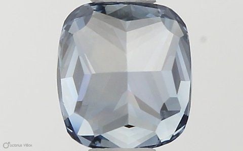 Loose Diamond - CUSHION MODIFIED 0.56ct Fancy Intense Blue VS1: Loose Diamond - CUSHION MODIFIED 0.56ct Fancy Intense Blue VS1 Source: This is a real non-mined Diamond that has been grown in a lab Shape: CUSHION MODIFIED Carats: 0.56 Color: Fancy Intense Blue Cert