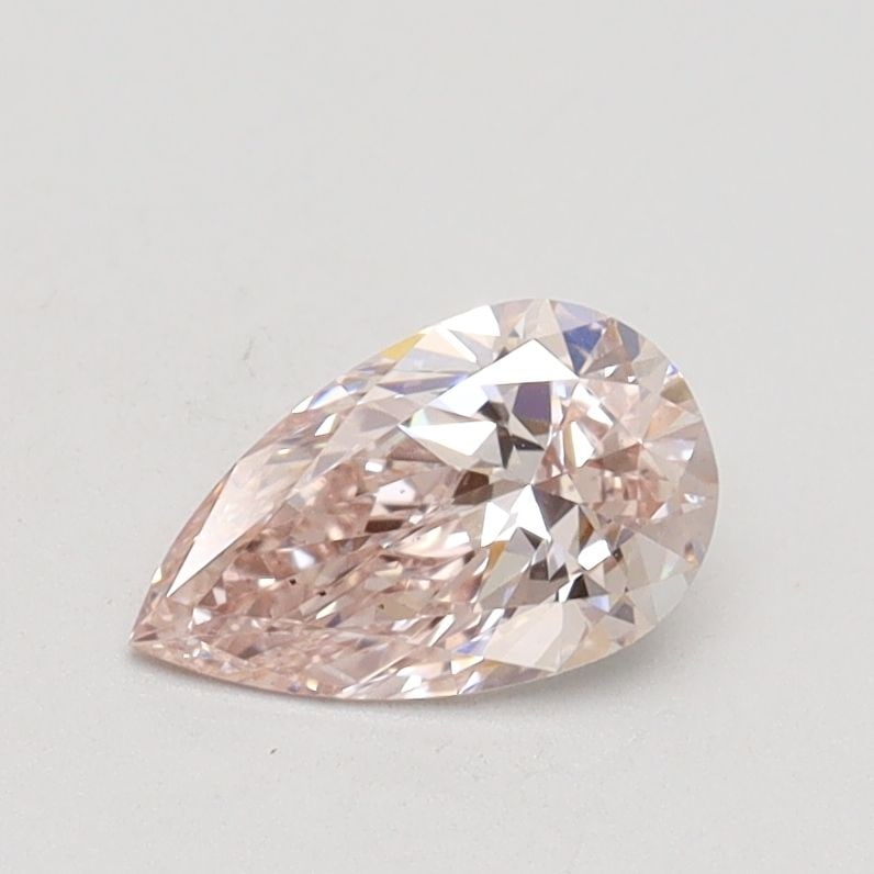 Loose Diamond - PEAR 0.57ct Fancy Light Pink VS2: Loose Diamond - PEAR 0.57ct Fancy Light Pink VS2 Source: This is a real non-mined Diamond that has been grown in a lab Shape: PEAR Carats: 0.57 Color: Fancy Light Pink Certification: IGI Video: Video