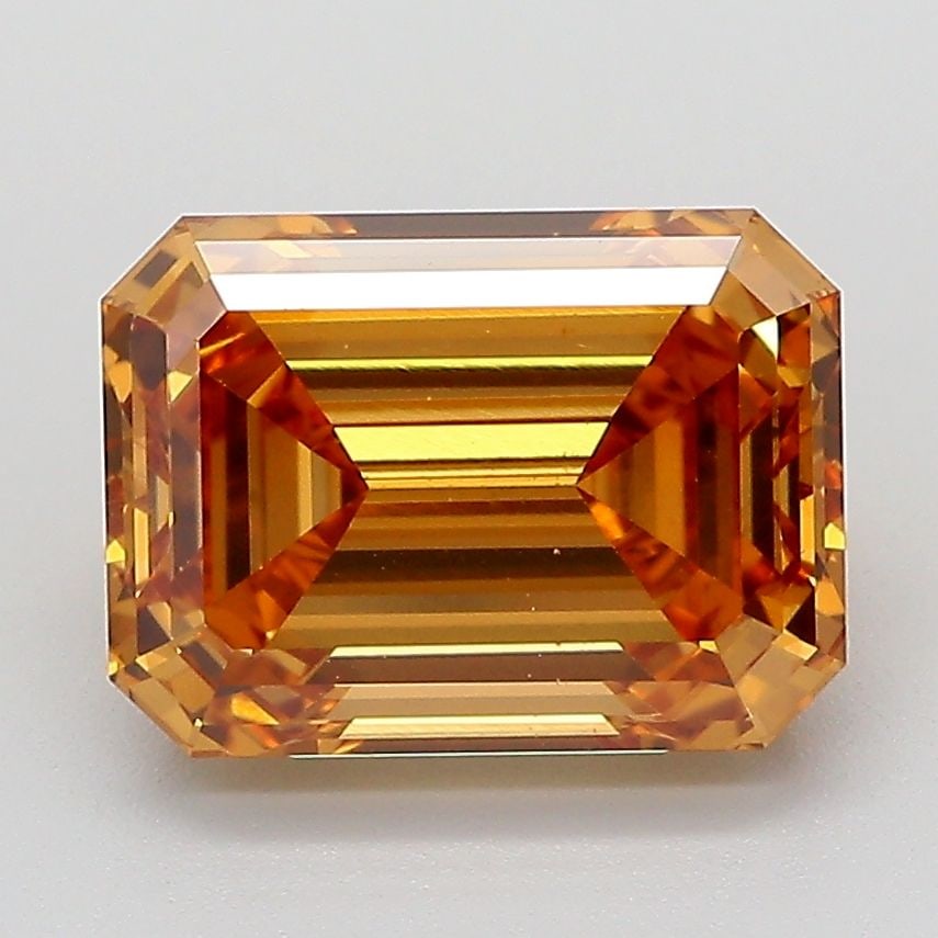 Loose Diamond - EMERALD 3.06ct Fancy Brownish Yellow VS1: Loose Diamond - EMERALD 3.06ct Fancy Brownish Yellow VS1 Source: This is a real non-mined Diamond that has been grown in a lab Shape: EMERALD Carats: 3.06 Color: Fancy Brownish Yellow Certification: I