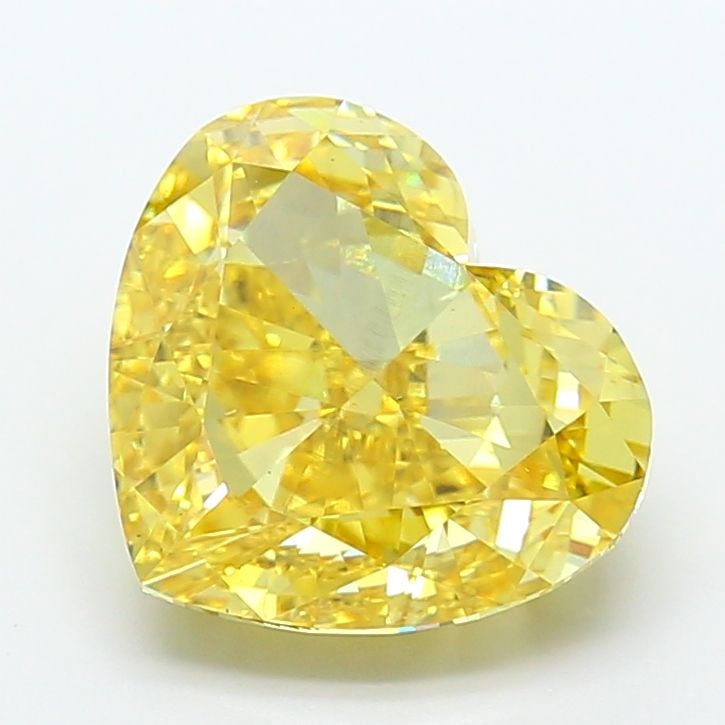 Loose Diamond - HEART 9.03ct Fancy Vivid Yellow VS2: Loose Diamond - HEART 9.03ct Fancy Vivid Yellow VS2 Source: This is a real non-mined Diamond that has been grown in a lab Shape: HEART Carats: 9.03 Color: Fancy Vivid Yellow Certification: IGI Video: