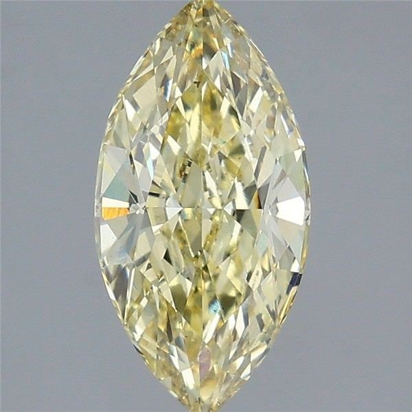 Loose Diamond - MARQUISE 2.08ct Fancy Intense Yellow VS1: Loose Diamond - MARQUISE 2.08ct Fancy Intense Yellow VS1 Source: This is a real non-mined Diamond that has been grown in a lab Shape: MARQUISE Carats: 2.08 Color: Fancy Intense Yellow Certification: I