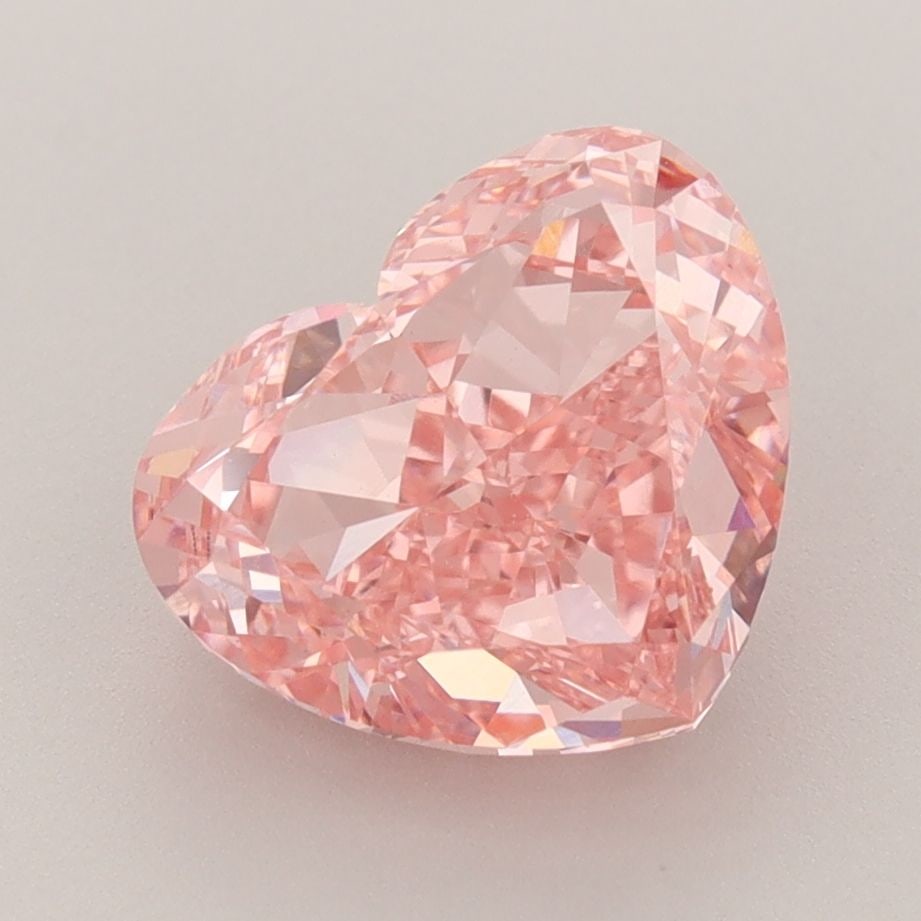 Loose Diamond - HEART 3.58ct Fancy Vivid Pink VVS2: Loose Diamond - HEART 3.58ct Fancy Vivid Pink VVS2 Source: This is a real non-mined Diamond that has been grown in a lab Shape: HEART Carats: 3.58 Color: Fancy Vivid Pink Certification: IGI Video: