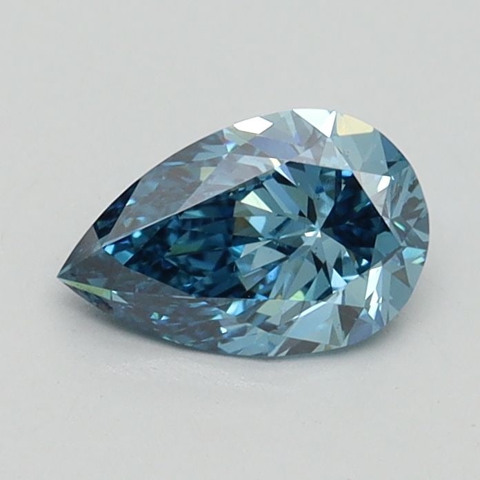 Loose Diamond - PEAR 0.62ct Fancy Vivid Blue VS1: Loose Diamond - PEAR 0.62ct Fancy Vivid Blue VS1 Source: This is a real non-mined Diamond that has been grown in a lab Shape: PEAR Carats: 0.62 Color: Fancy Vivid Blue Certification: IGI Video: