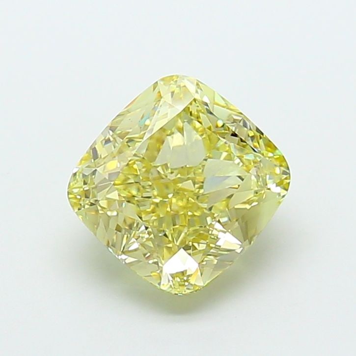 Loose Diamond - CUSHION MODIFIED 6.02ct Fancy Yellow VVS2: Loose Diamond - CUSHION MODIFIED 6.02ct Fancy Yellow VVS2 Source: This is a real non-mined Diamond that has been grown in a lab Shape: CUSHION MODIFIED Carats: 6.02 Color: Fancy Yellow Certification: 