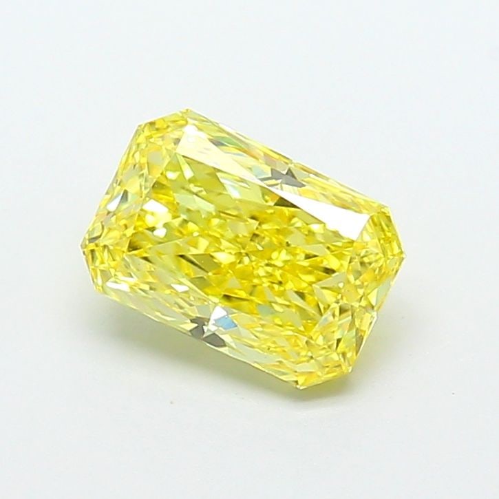 Loose Diamond - RADIANT 1.82ct Fancy Vivid Yellow VS1: Loose Diamond - RADIANT 1.82ct Fancy Vivid Yellow VS1 Source: This is a real non-mined Diamond that has been grown in a lab Shape: RADIANT Carats: 1.82 Color: Fancy Vivid Yellow Certification: IGI Vid