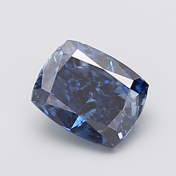 Loose Diamond - CUSHION MODIFIED 1.37ct Fancy Vivid Blue VVS1: Loose Diamond - CUSHION MODIFIED 1.37ct Fancy Vivid Blue VVS1 Source: This is a real non-mined Diamond that has been grown in a lab Shape: CUSHION MODIFIED Carats: 1.37 Color: Fancy Vivid Blue Certifi
