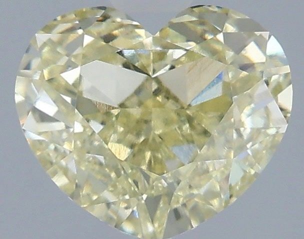 Loose Diamond - HEART 2.05ct Fancy Light Yellow VVS2 (1 of 1)