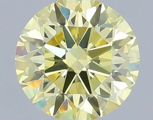 Loose Diamond - ROUND 0.32ct Fancy Intense Yellow VVS2: Loose Diamond - ROUND 0.32ct Fancy Intense Yellow VVS2 Source: This is a real non-mined Diamond that has been grown in a lab Shape: ROUND Carats: 0.32 Color: Fancy Intense Yellow Certification: IGI Ad